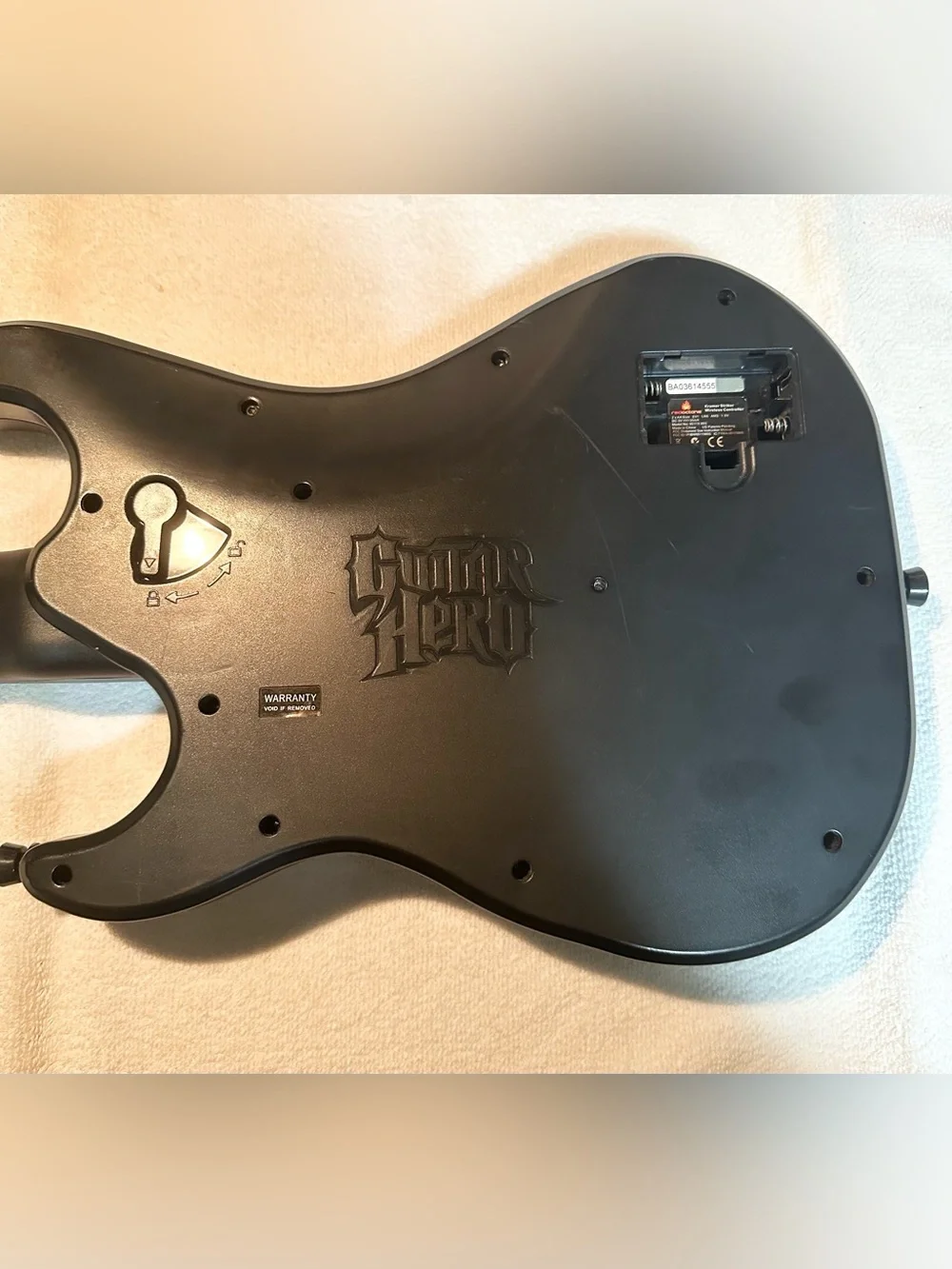 Playstation 2 PS2 Guitar Hero Kramer striker wireless guitar